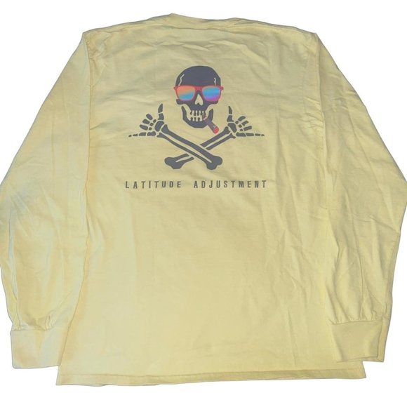 Vintage Other - Latitude Adjustment Skeleton Hangloose Grunge Long Sleeve T-shirt Medium